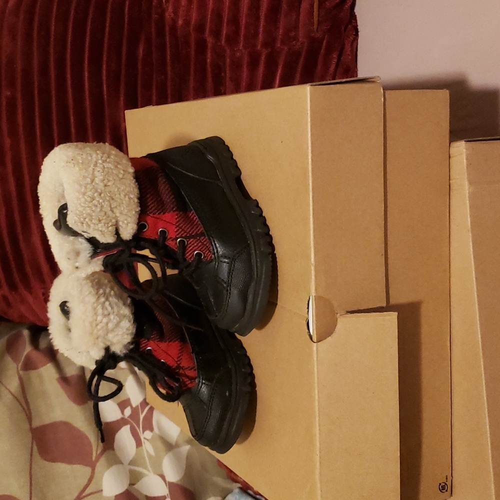 Polo infant snow boots vintage